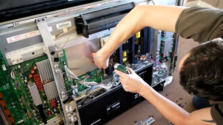 Ремонт системной платы телевизора в Минске